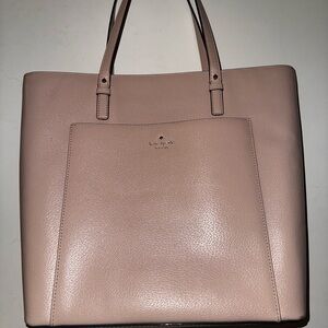 Kate Spade Blush Pink Tote Bags with Matching Wallet